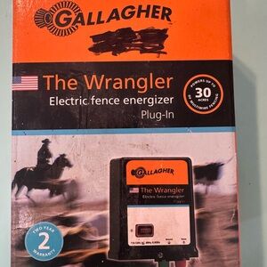 Gallagher Electric Fence Energizer The Wrangler 1 joule, 110-120v